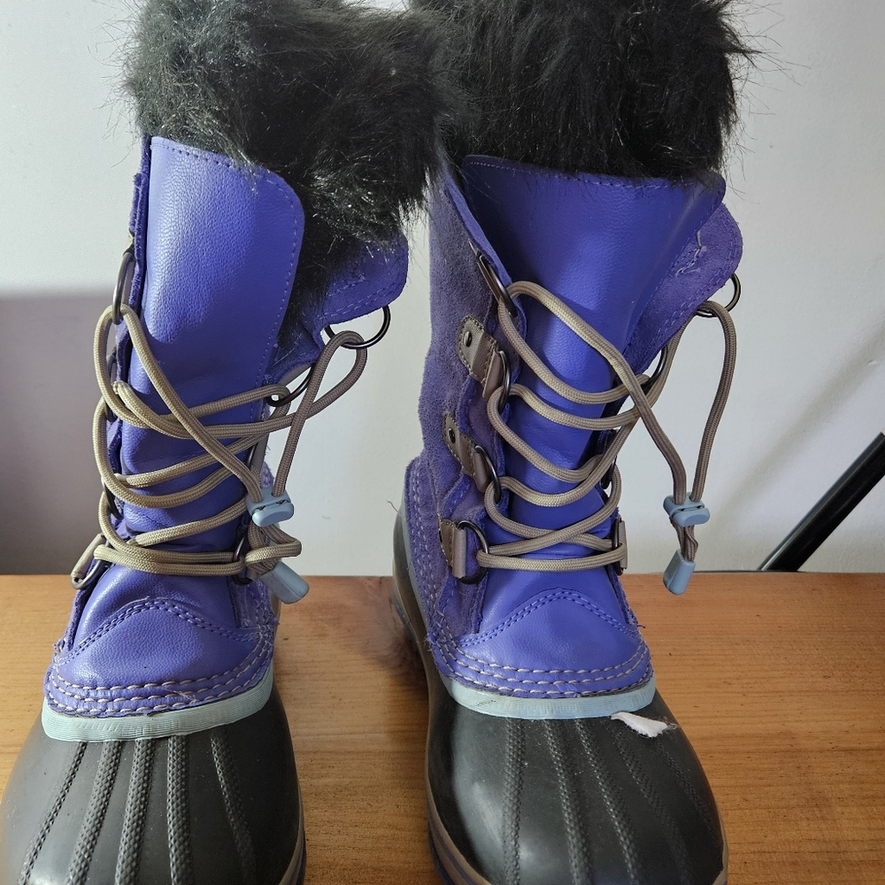 Sorel Women's Winter Boots - Purple and Black